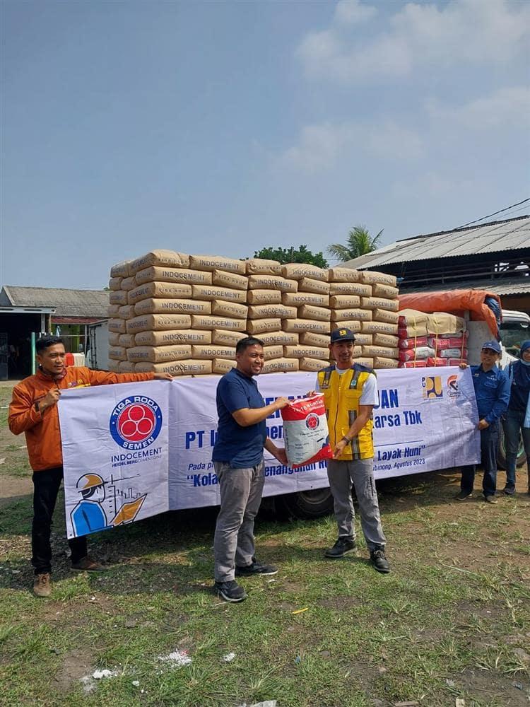 Indocement Together with The Ministry of Public Works and Human Settlements and Boy Scout Repairs 15 Uninhabitable House in Bogor